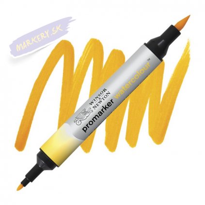 8217 2 winsor newton promarker akvarelovy 266 gamboge hue