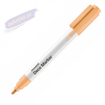 8628 5 monami akrylovy deco marker 460 f svetle oranzovy