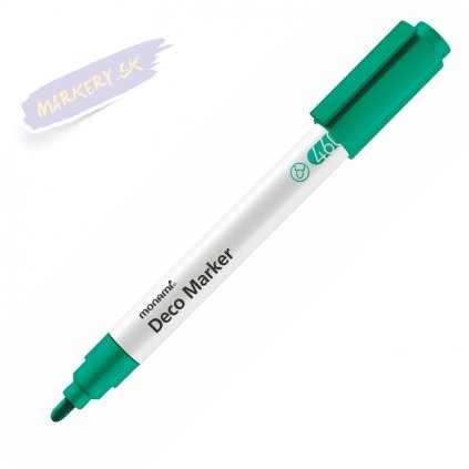8706 5 monami akrylovy deco marker 460 f metalicky zeleny