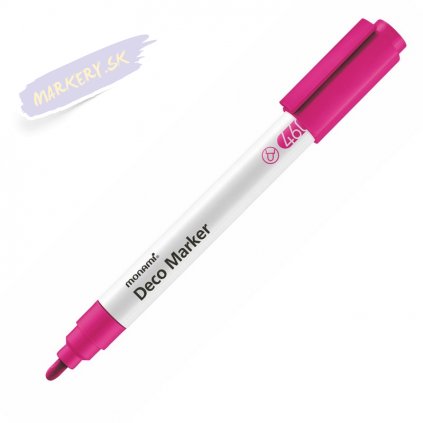 8712 5 monami akrylovy deco marker 460 f fluorescencni ruzovy