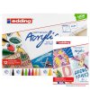 Akrylové fixky EDDING, 12 ks Creative + DARČEK blok EDDING Acrylic A6