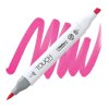 2235 2 f125 fluorescent rose touch twin brush marker
