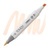 2244 2 yr132 milky white touch twin brush marker