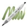 2373 2 gy235 sap green touch twin brush marker