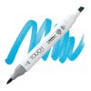 2397 2 b262 cerulean blue light touch twin brush marker
