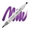 2415 2 p281 violet touch twin brush marker