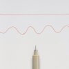 pigma micron line red 005