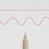 pigma micron line red 03
