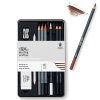 884955064870 W&N STUDIO COLLECTION 10PC SKETCHING PENCILS [MARK] (For Office Print)