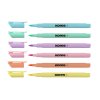 Pastel Brush Tip Marker open with cap all 700x9999