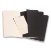 46419 3 sesity moleskine 3ks linkovane tmave zelene l