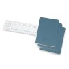 46434 3 sesity moleskine 3ks ciste modre s