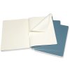 46446 2 sesity moleskine 3ks ciste modre xl