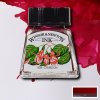 52828 2 kreslici inkoust winsor newton drawing ink 14ml crimson