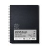 57024 2 skicar winsor newton sketch book spiral a4 80 listu