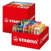 Multifunkčné pastelky STABILO woody 3v1, 76ks v boxe + 4 strúhadlá