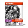 KORES čierný tetovací papier A4, 10 listov
