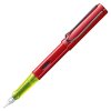 lamy al star 022 glossy red fp set