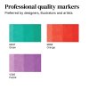 884955097267 W&N PROMARKER 3 SECONDARY COLOURS SET 884955097267 [SWATCHES] (For Office Print)