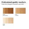 884955097182 W&N PROMARKER 3 BROWN TONES SET 884955097182 [SWATCHES] (For Office Print)