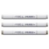 Liehové fixky COPIC Classic obojstranné Fine & Chisel 3ks, Concrete Tints