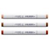 Liehové fixky COPIC Classic obojstranné Fine & Chisel 3ks, Brick Terra Tints