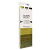 Liehové fixky COPIC Classic obojstranné Fine & Chisel 3ks, Deep Forest Tints