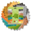 Farebné papiere AVENUE MANDARINE Origami Zoo, 20x20cm, 70g, 60 listov
