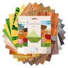 Farebné papiere AVENUE MANDARINE Origami Nature, 20x20cm, 70g, 60 listov