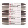 Pigmentové fixky PANTONE Duo Tip, 9 ks Warm Gray