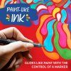 sharpie creative marker brush tip assorted colours 5pc 2