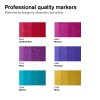 884955070369 W&N PROMARKER RICH TONES 6PC 884955070369 [SWATCHES] (For Presentations)