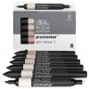 884955070390 W&N PROMARKER SKIN TONES SET 1 6PC 884955070390 [OPEN DHI] (For Presentations)
