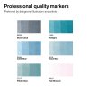 884955070437 W&N PROMARKER SKYSCAPE TONES SET 1 6PC 884955070437 [SWATCHES] (For Presentations)
