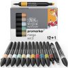 884955070659 W&N PROMARKER MANGA SET 2 12+1PC 884955070659 [OPEN DHI] (For Presentations)