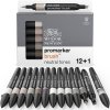 884955070697 W&N PROMARKER BRUSH NEUTRAL TONES 12+1PC 884955070697 [OPEN DHI] (For Presentations)