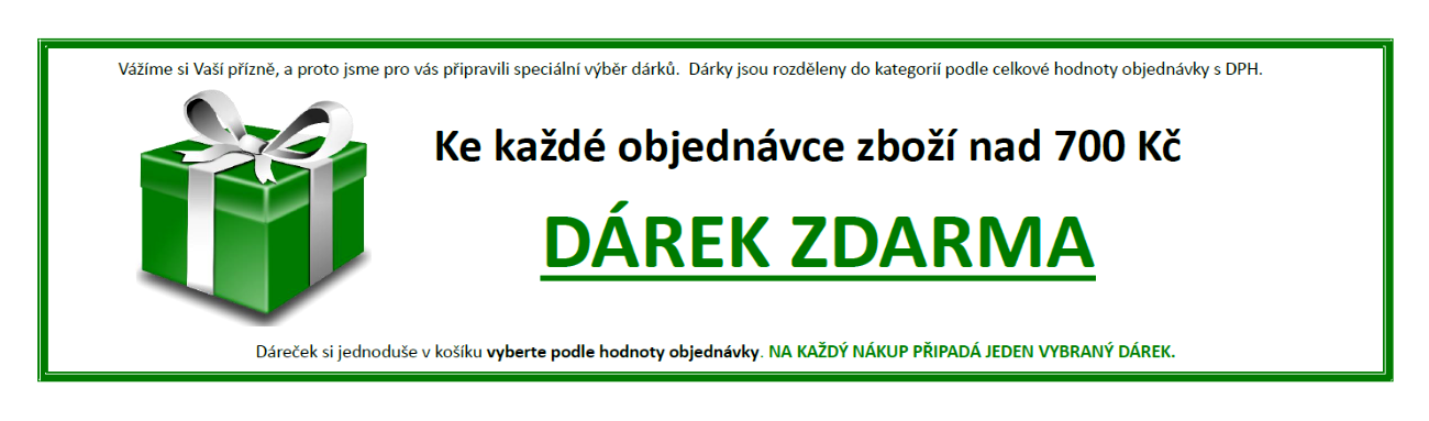 Dárek k objednávce