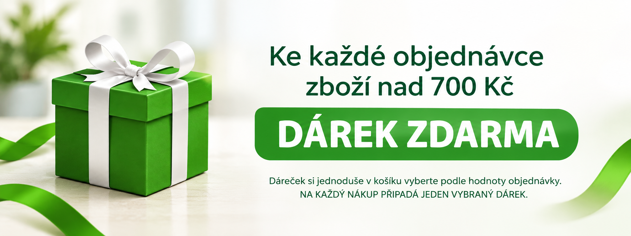 Dárek k objednávce