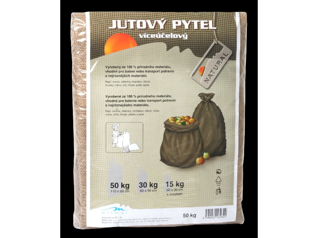 Jutový pytel 50 kg - Market-online.cz