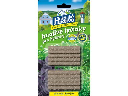 Hnojivo HOŠTICKÉ tyčinkové na bylinky 10ks