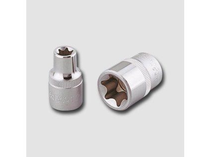 Hlavice 1/4" E10 (- -)