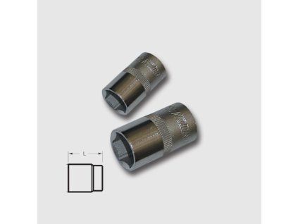 Hlavice 3/8"  16mm (- -)