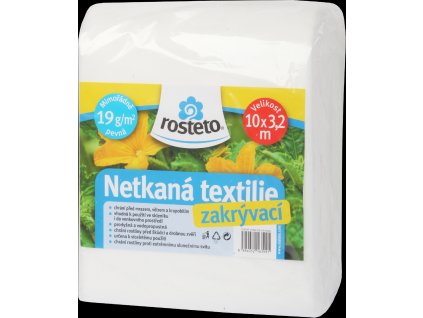 Rosteto Neotex netkaná textilie bílá 19g šíře 3,2x x 10 m