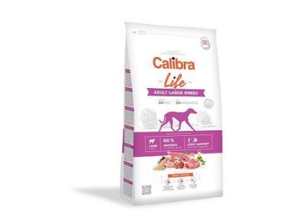Calibra 12kg Life velký pes jehně + DÁREK ZDARMA Calibra Joy Mini 4x50g Multipack