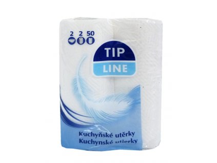 Tip Line kuchyňské utěrky 2ks/balení  50útr.