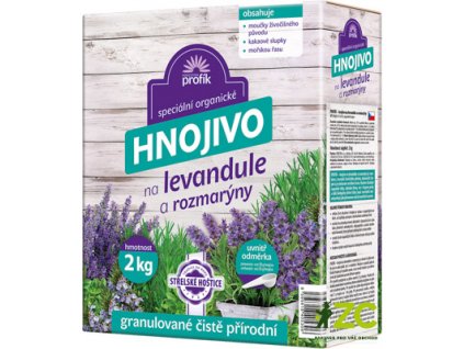 Hnojivo Profík - levandule a rozmarýny 2 kg