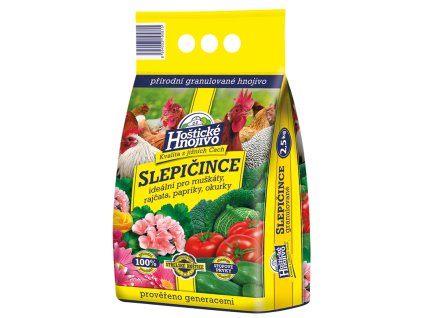 Slepičince granulované - 2,5 kg