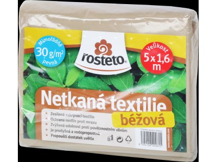 Neotex / netkaná textilie Rosteto - béžový 30g šíře 5 x 1,6 m