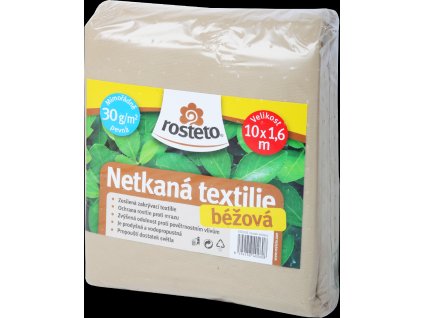 Neotex / netkaná textilie Rosteto - béžový 30g šíře 10 x 1,6 m