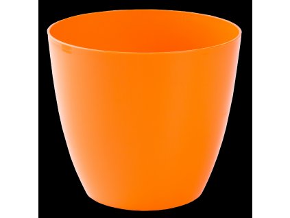 Obal Ella - lesklá oranžová 15 cm